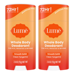 Clean Tangerine | Solid Stick Deodorant 2-Pack