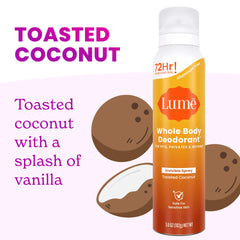 Toasted Coconut | Spray Deodorant 2-Pack