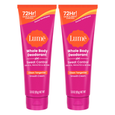 Clean Tangerine | Cream Deodorant + Sweat Control 2-Pack