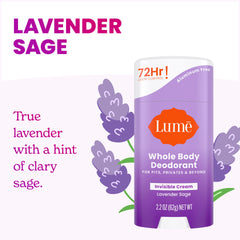 Lavender Sage | Cream Stick Deodorant