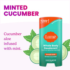 Minted Cucumber | Solid Stick Deodorant