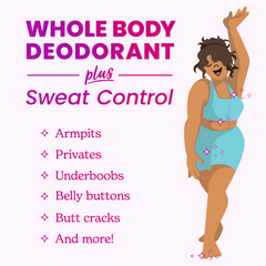 Soft Powder | Cream Tube Deodorant | + Sweat Control