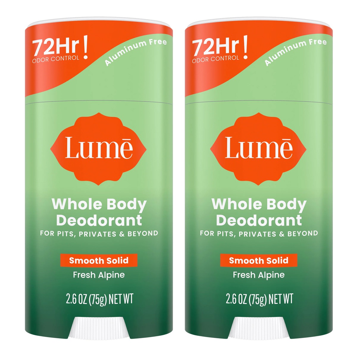 Fresh Alpine | Solid Stick Deodorant 2-Pack