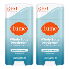 Unscented | Cream Stick Deodorant 2-Pack