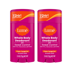 Clean Tangerine | Sweat Control Solid Deodorant 2-Pack