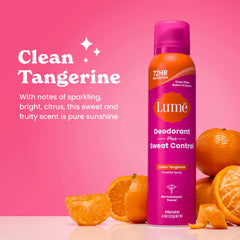 Clean Tangerine | Sweat Control Spray Deodorant