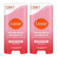 Peony Rose | Cream Stick Deodorant 2-Pack